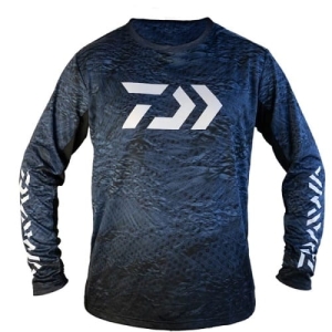 Daiwa T-shirt D-Vec Sunp LS Shirt Navy S