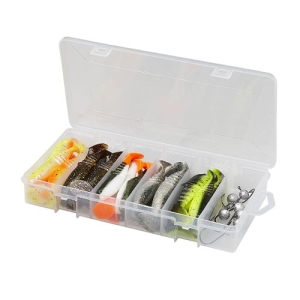 SG Cannibal Shad Kit 8&10cm Mixed Colors 36 pcs