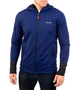 Graff Thermal Sweatshirt à capuche 225-BL-3/1 L