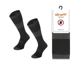 Chaussettes Graff anti-insectes 058 noir Roz.35-38
