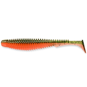 FishUP U-Shad 4" #205 Pastèque/Orange 8pcs