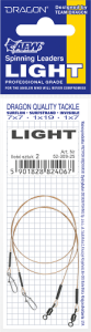 Dragon 1x7 Surflon 7kg Light leader 35cm 2pcs