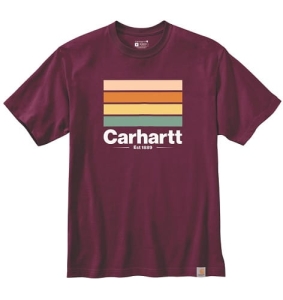 T-shirt Carhartt Heavyweight Line Port S