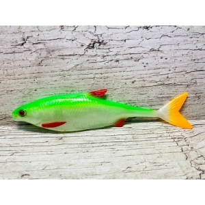 SEWRO Caoutchouc Gardon 19.5cm Fluo Queue Naturelle