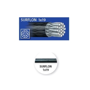 Dragon 1x19 Surflon leader 3kg Light 25cm 2pc