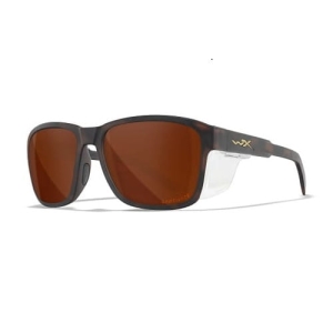 Wiley X ALFA Capt Copper Matte Havana Brown Frame