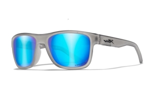 Wiley X OVATION Capt Pol Bleu Miroir Ardoise Mat F