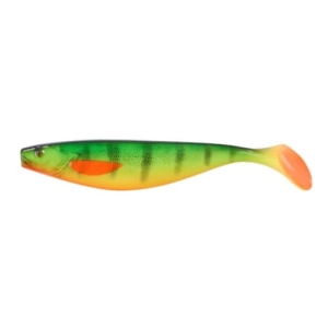 BALZER Shirasu 3D Shad 10cm Fire Perch 1 pièce