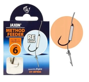 Jaxon Hooks with leaders Braid Needle#6 0.12mm