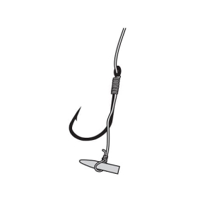 Hameçons Jaxon avec avançons Tresse #8 0.12mm