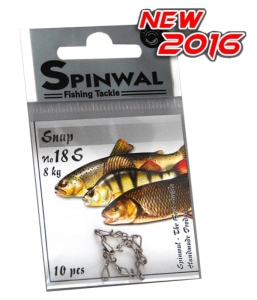 Spinwal No.18 S 8kg 10pcs.