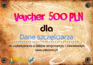 BON CADEAU D'UNE VALEUR DE 500 ZŁ