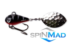 Spinmad Twister Tail MAG 6g 0709 Black Red Perch