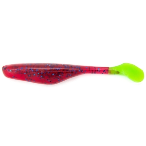 Bass Assassin Walleye Turbo Shad 10cm Plum CT 10szt