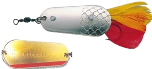 DAM Effzett Weedless Spoon 22g/Argent/Or