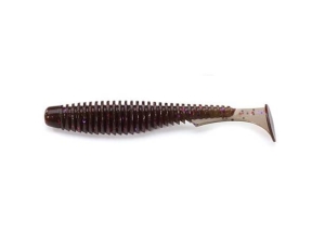 FishUP U-Shad 6,2cm #050 Vert Citrouille Marron Rouge Pourpre 9szt