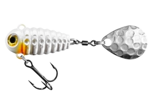 Spinmad Twirling Crazy Bug Tail 6g Blanc