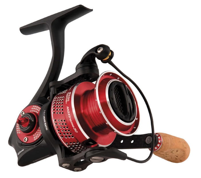 Moulinet spinning Abu Garcia Max X SP40 + tresse de 0,20 mm – Hengelsport De Goeie Vangst